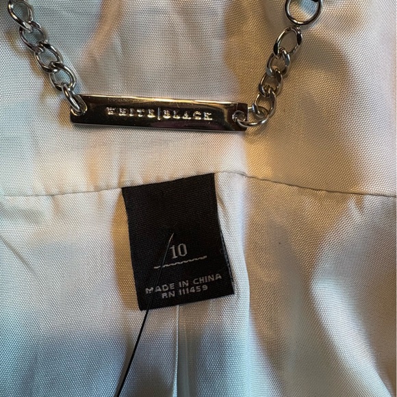 WHITE HOUSE BLACK MARKET Houndstooth Jacket, NWT, Size 10 - Picture 7 of 8